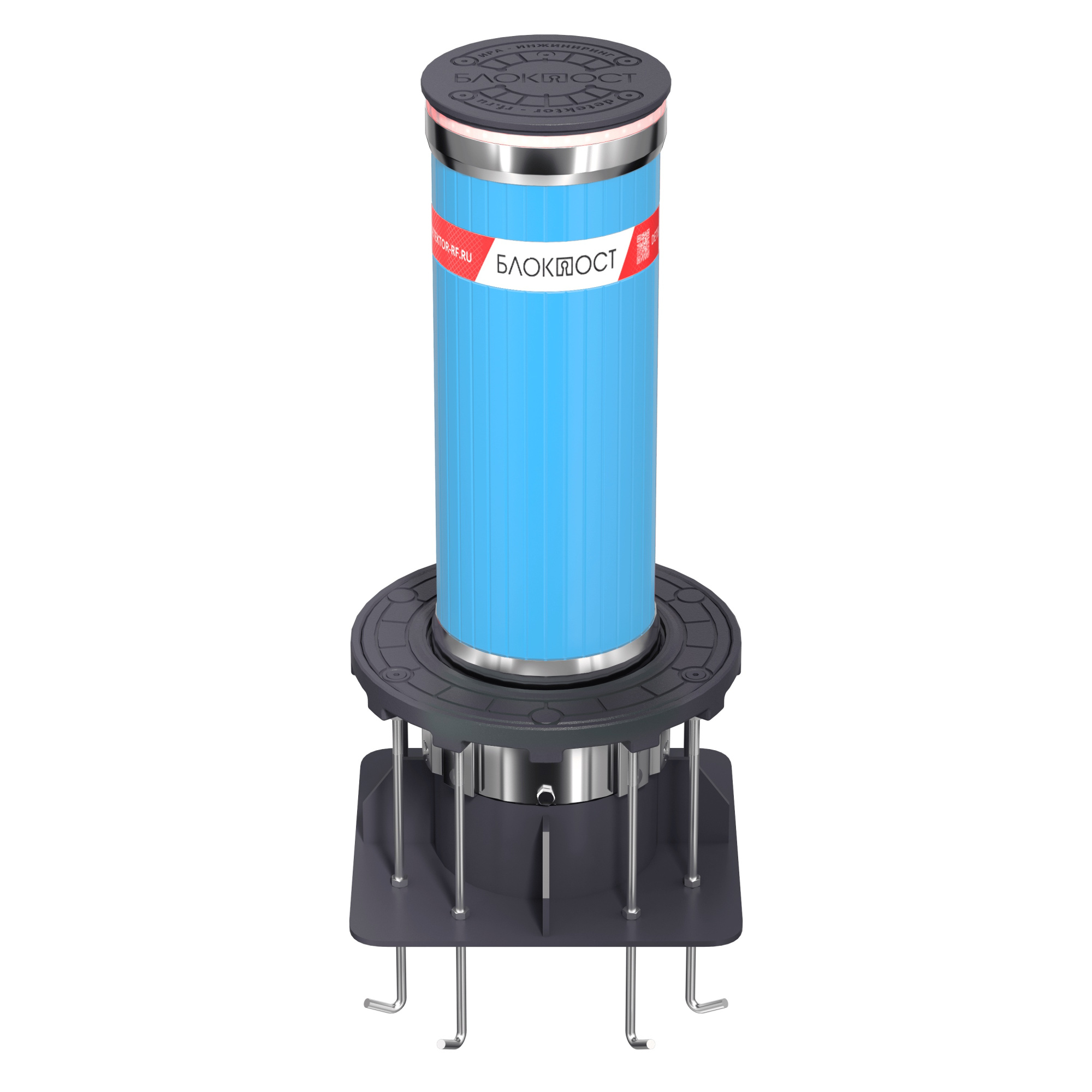 Боллард для организации движения транспортных средств БЛОКПОСТ P600