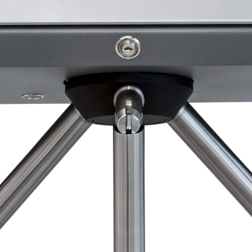 Биометрическая электронная проходная KT02.9B со стандартными планками