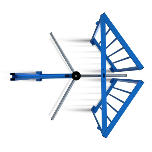 Полноростовый роторный турникет RTD-16.2S