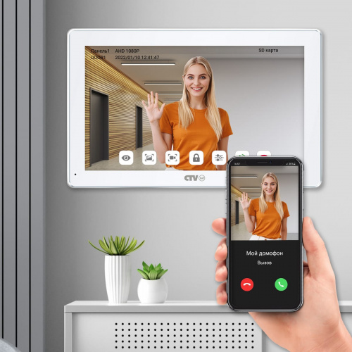 CTV-iM Cloud 10 Монитор видеодомофона с Wi-Fi