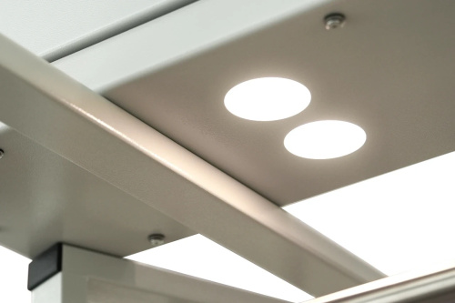 Полноростовый четырехлопастной моторизованный роторный турникет RTD-14.1