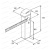 Комплект электромеханического шлагбаума B614/5 со стрелой 4,8 м