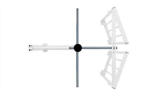 Полноростовый четырехлопастной моторизованный роторный турникет RTD-14.1S