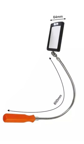 Зеркало изгибаемое с подсветкой SP-004 +